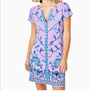Lilly Pulitzer UPF 50+ Sophiletta Dress Purple Iris Slathouse Jungle Engineered